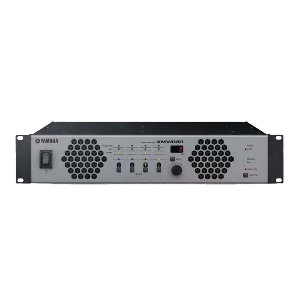 [XMV4140] XMV4140 Amplificador de Audio Multicanal con Conexión Análoga / YDIF | 4 Canales, 140W | 8 OHMS | 70/100V
