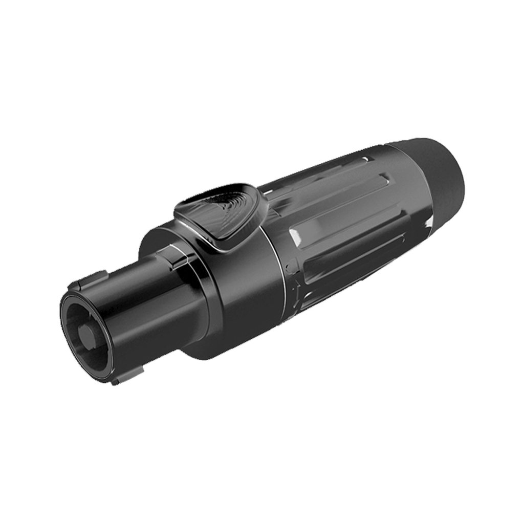 [SLDF4-B] SLDF4-B Conector Speakon | Hembra | 4 polos | carcasa negra | Cable AWG10 | 30A