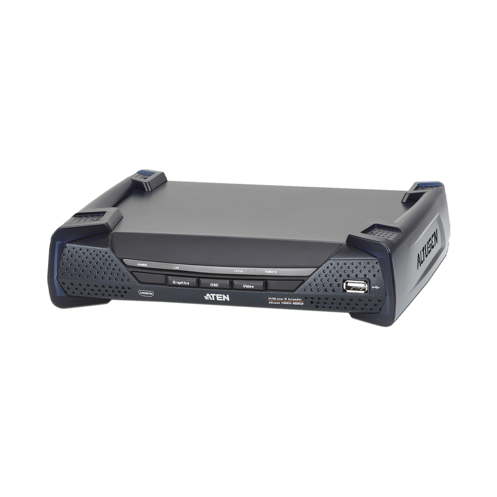[KE8950R] Unidad receptora extensora 4K HDMI KVM sobre IP