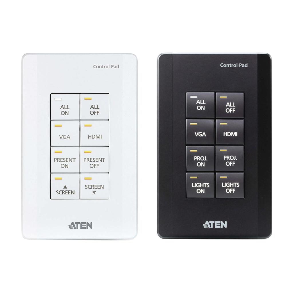 [VK0100] Sistema de control ATEN: panel de control de 8 botones