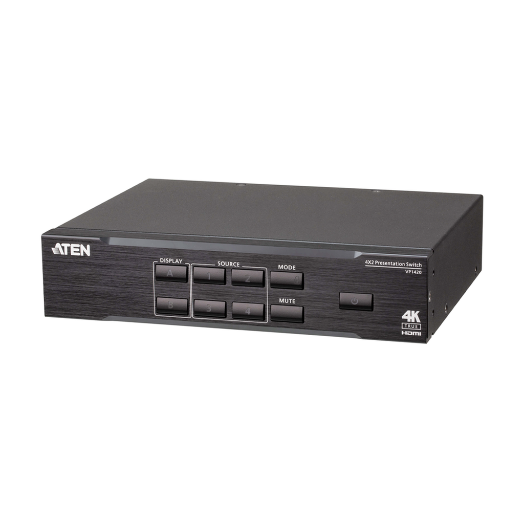 [VP1420] VP1420 4 x 2 True 4K Presentation Matrix Switch