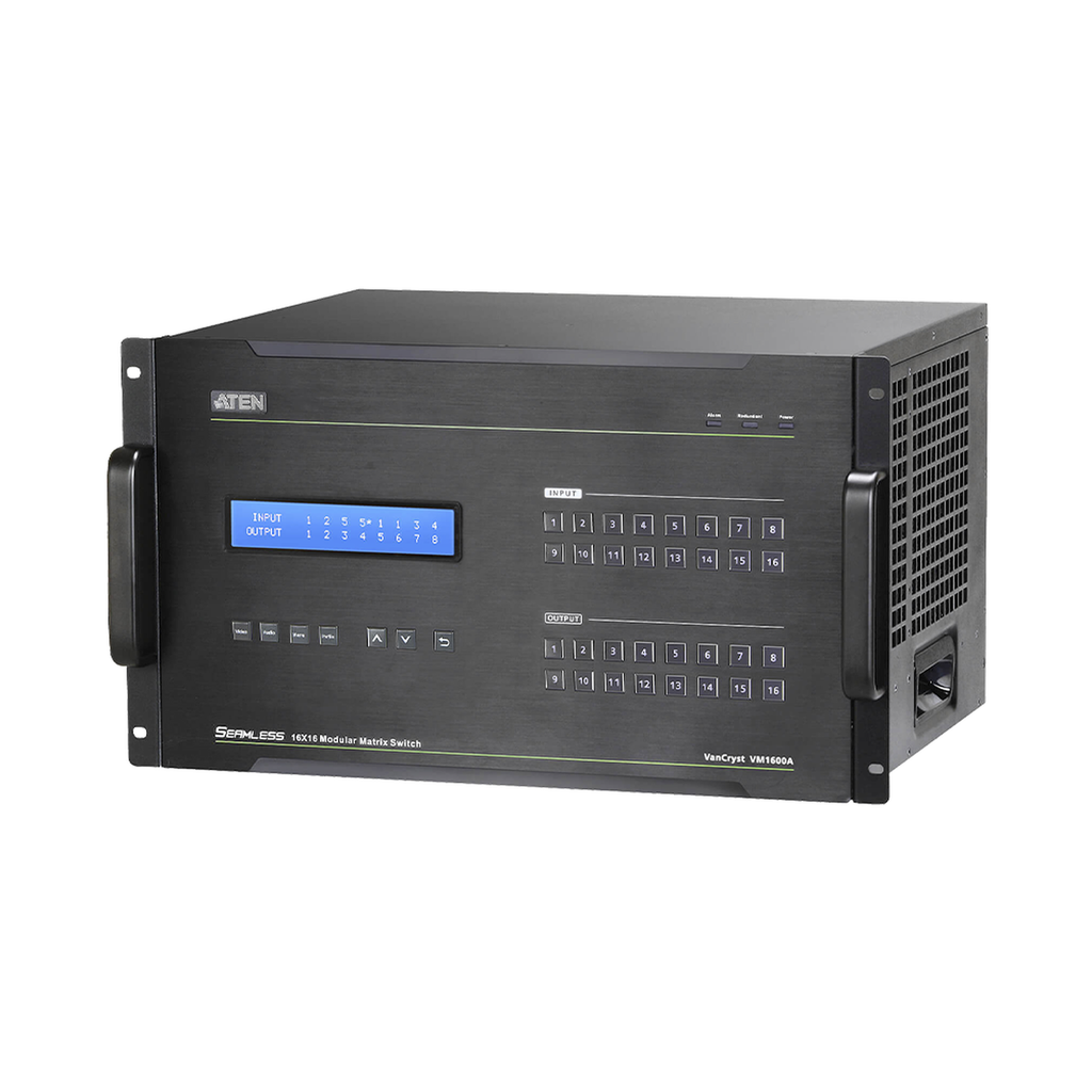[VM1600A] VM1600A Matriz de Conmutación HDMI | 16 Entradas x 16 Salidas | Solución Modular | Múltiples Métodos de Control
