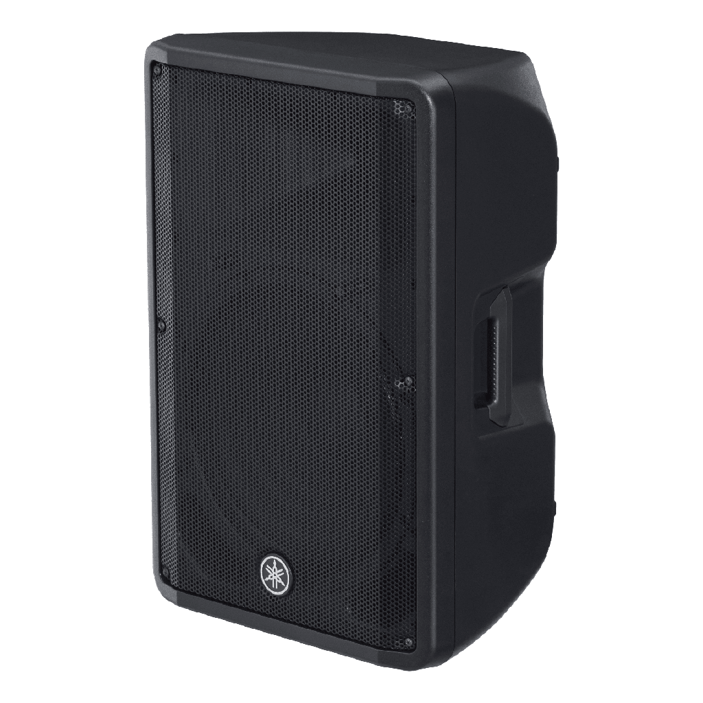 [DBR15] Altavoz Activo de 2 vías | Woofer 15 | 8ohms | Color Negro | Amplificador 1000W | Gabinete de Plástico