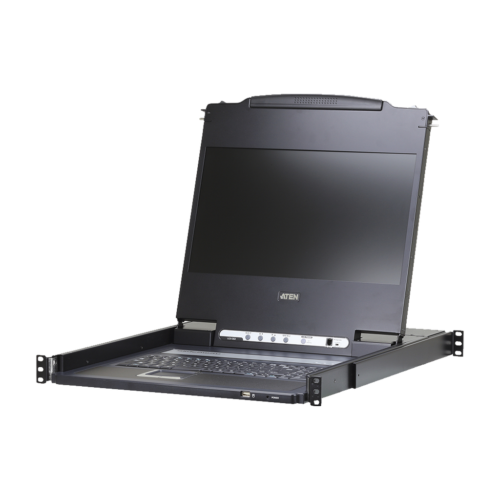 Consola LCD | HDMI, VGA, DVI, USB | Single Rail |  Pantalla 17.3 | 1U de altura