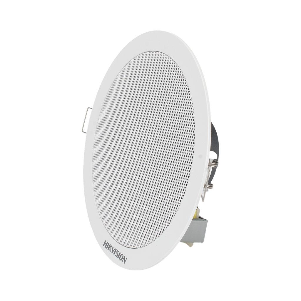 [DS-QAE0206G1-V] DS-QAE0206G1-V Altavoz Montaje en Plafón | 6 Watts | 100 V | Rejilla de Metal | Color Blanco | Uso Interior