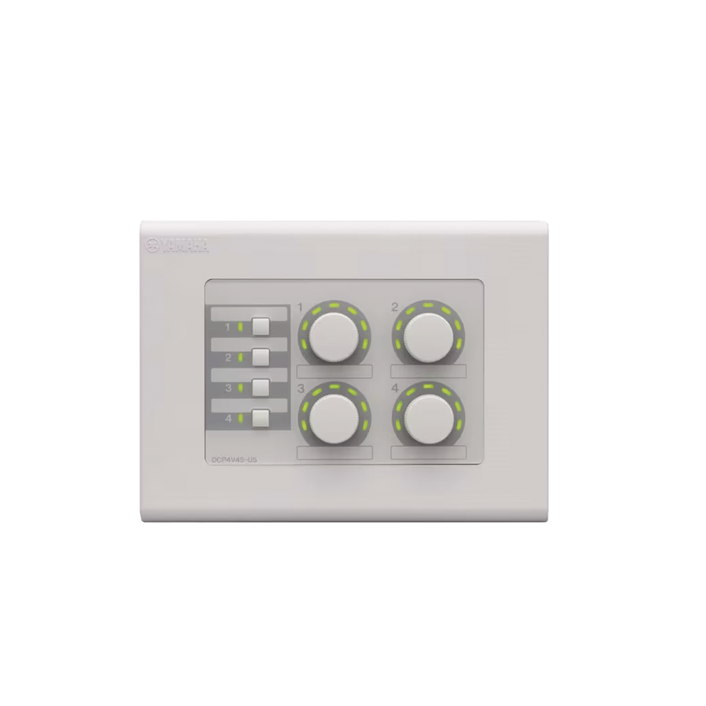 [DCP4V4S] DCP4V4S Panel de Control Digital | 4 Perillas | 4 Switches Configurables | Compatible con Procesadores Serie MA, PA, y MTX