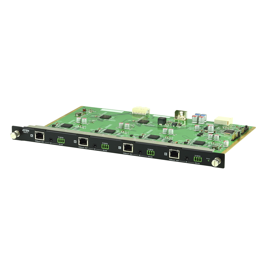 [VM8514] VM8514 Tarjeta de Entrada HDBaseT | 4 Puertos | HDCP 1.4 | EDID Expert | Compatible con Audio | Compatible con VM1600A