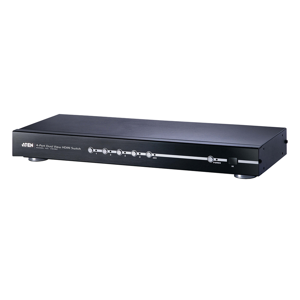 [VS482] VS482 Switch HDMI de 4 puertos con salida dual