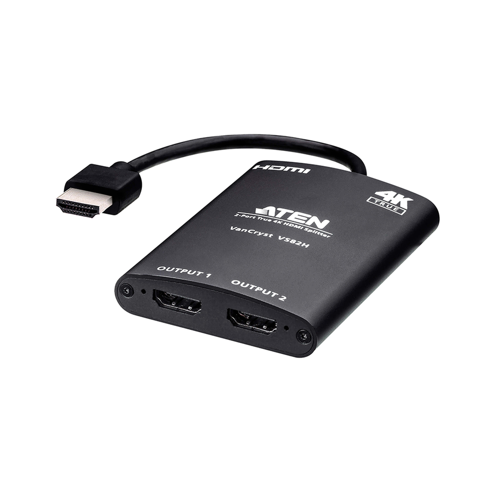Distribuidor HDMI True 4K de 2 puertos
