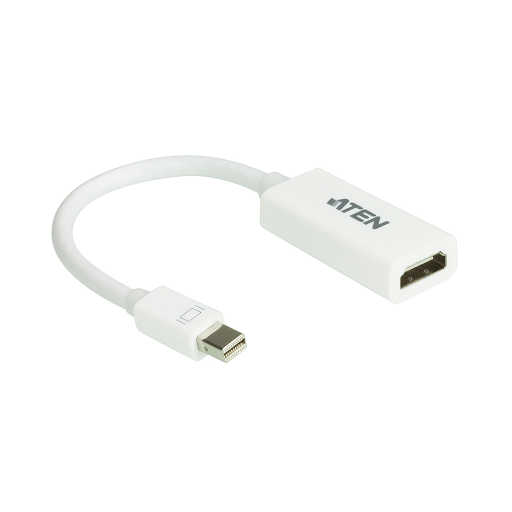 [VC980] VC980 Adaptador de Mini DisplayPort a HDMI | Compatible con productos Macintosh | Admite sonido Dolby True HD y DTS HD Master Audio |
