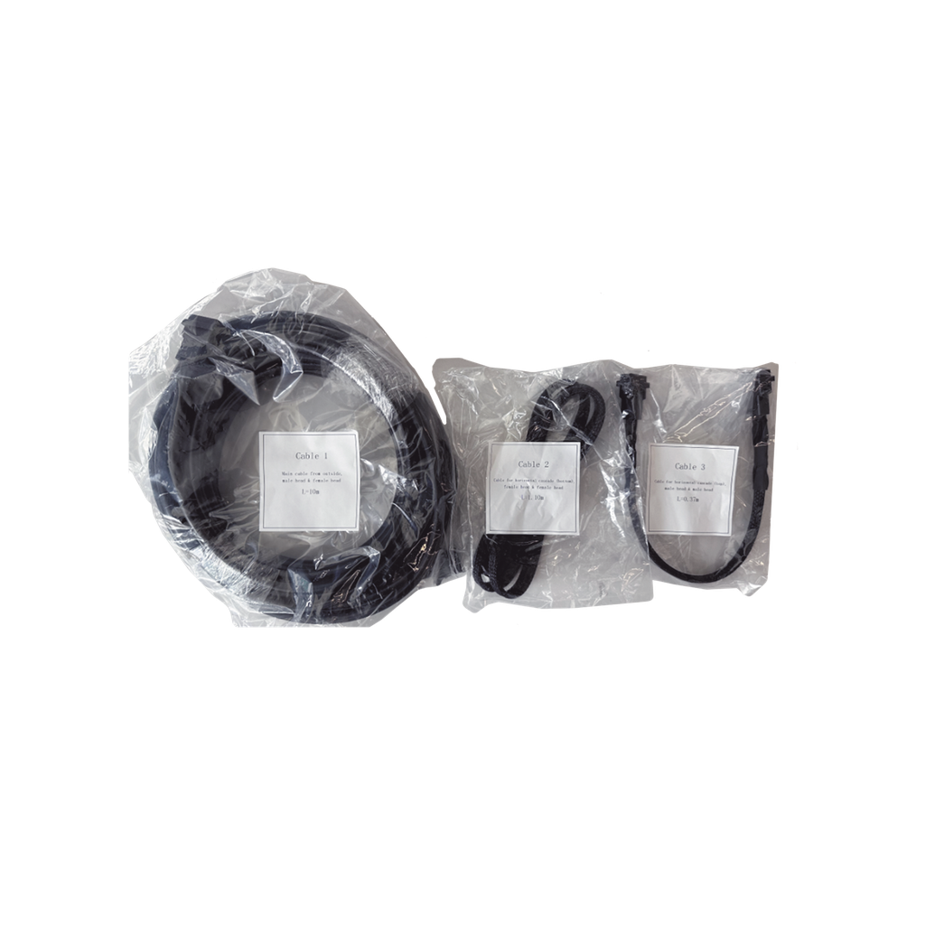 [DS-D40W-2F/PC] Kit de Cables de Corriente e Interconexión / Compatible con Familias BW y CW