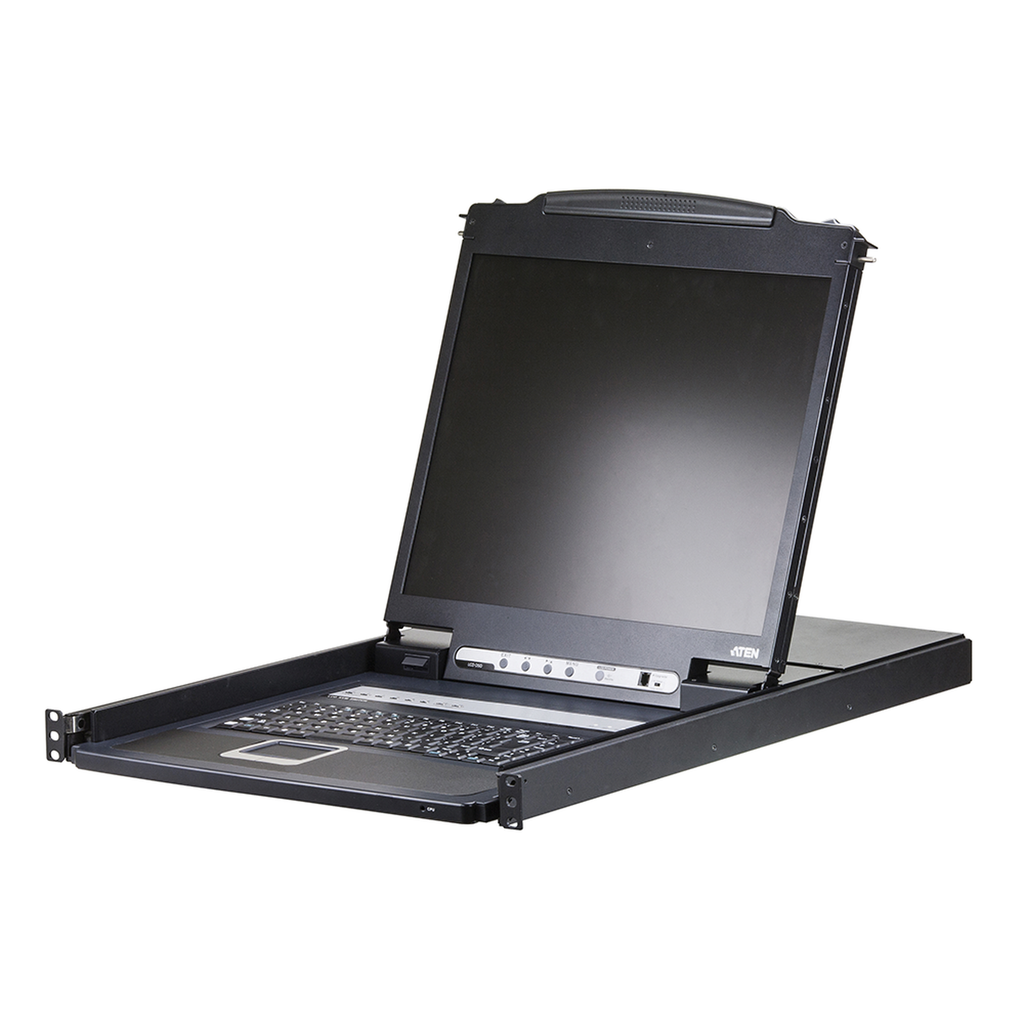 [CL1308N] CL1308N Conmutador KVM | LCD de riel único | VGA PS/2 | USB de 8 puertos