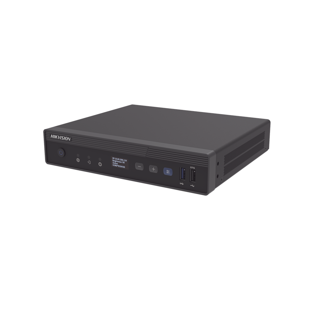DS-DT60P-02HI04NO Controlador LED para Videowall / Configuración WEB / Android Interconstruido / 4 Puertos de Video / Compatible con Paneles LED Hikvision