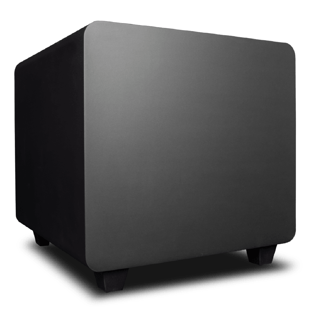 DFS10BK Subwoofer Activo de 10in | Diseño Down-Firing | 300W RMS | Recinto Sellado | Acabado Negro