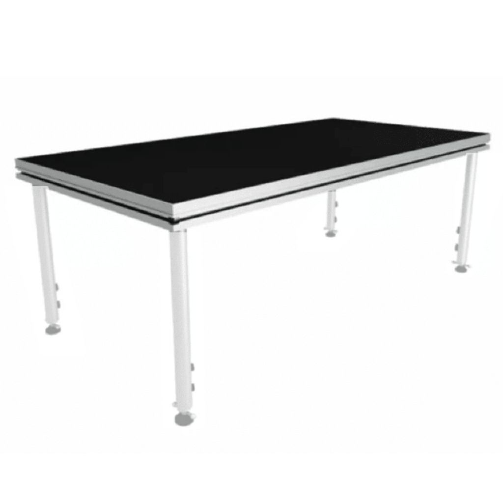 [YS4] YS4 Tarima Modular para Escenario | 2m x 1m | Aluminio con Superficie Antideslizante