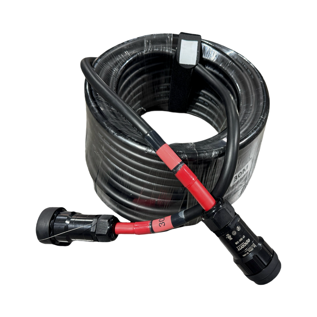 [EP-SOC-30M] EP-SOC-30M MANGUERA DE AC TIPO SOCAPEX CONECTORES MACHO Y HEMBRA | 30 METROS