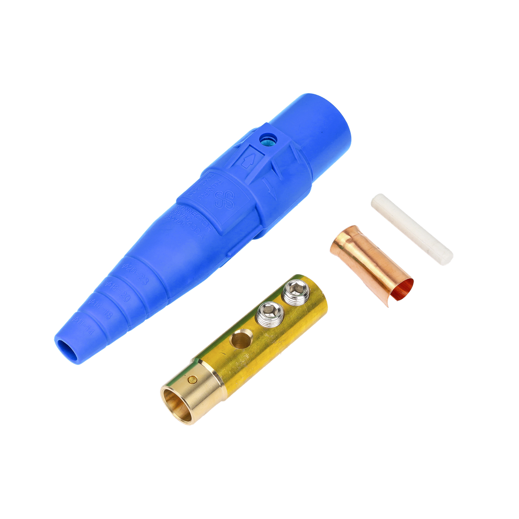 [EPCAMLOCK400AFBLUE] EPCAMLOCK400AFBLUE Conector camlock 400 AMPERES HEMBRA COLOR AZUL