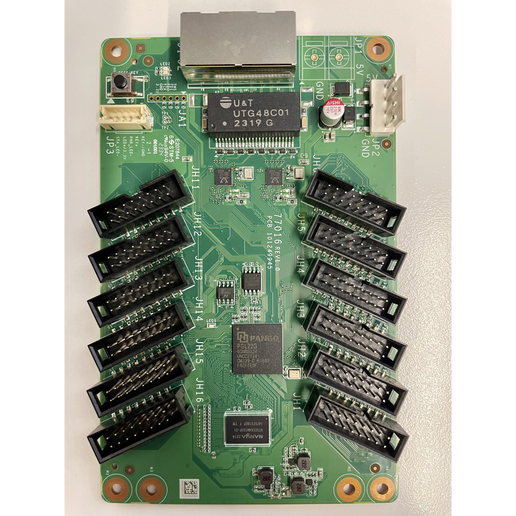 [DS-DR31H-12] Caja con 100 Tarjetas Receptoras / 12 puertos / Compatibles con Módulos Hikvision (serie DSD41Qxxx)