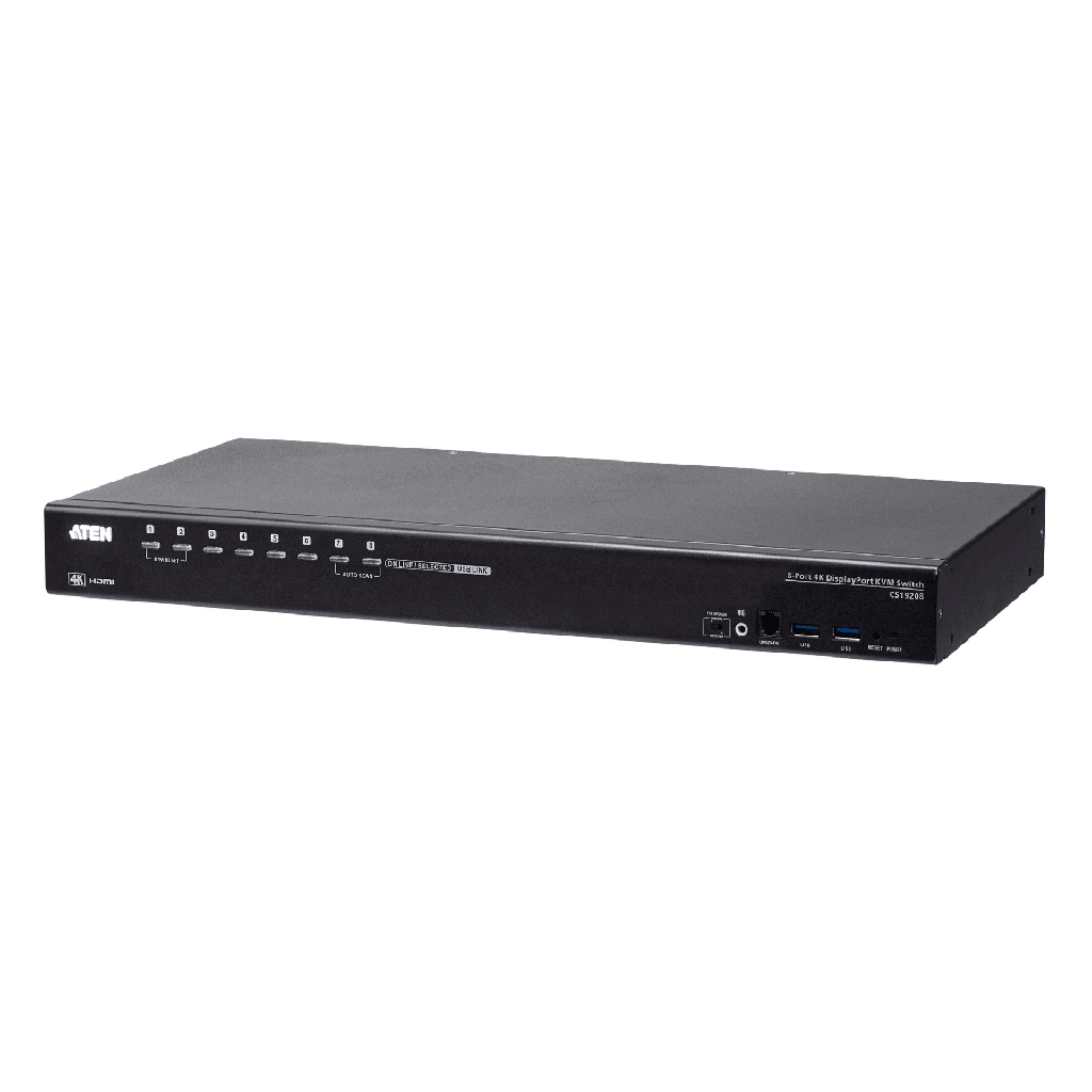 [CS19208AT] CS19208AT Conmutador KVM USB 3.0 4K | DisplayPort de 8 puertos