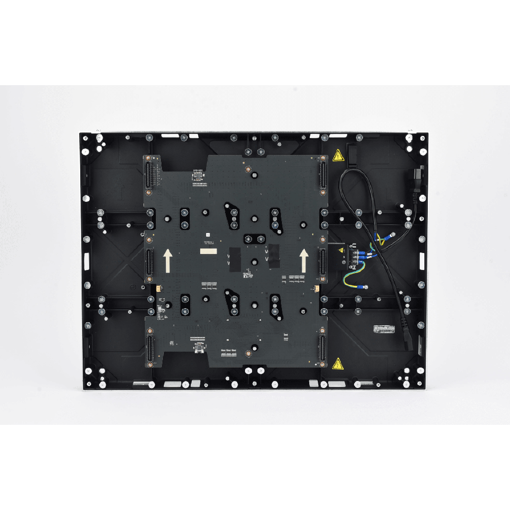 Gabinete para LED Interior / Resolución 640×480 mm / Estructura Modular / Diseño Sin Cables / Mantenimiento Frontal