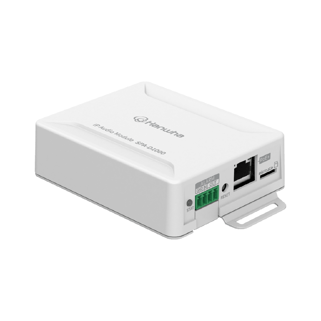 [SPA-D1000] Modulo IP de Audio, 10W soporta memoria Microsd sunapi, ONVIF, SIP