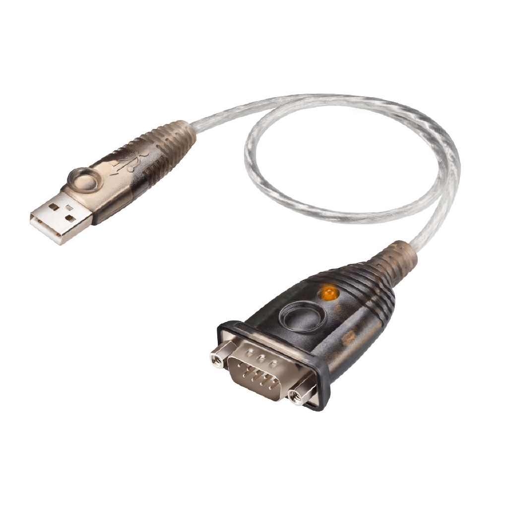 [UC232A] UC232A Adaptador USB a RS-232 | 35 cm o 1 m | Hasta 921.6 Kbps | Compatible con Windows, Mac y Linux | Anti-EMI | USB 2.0 | DB-9