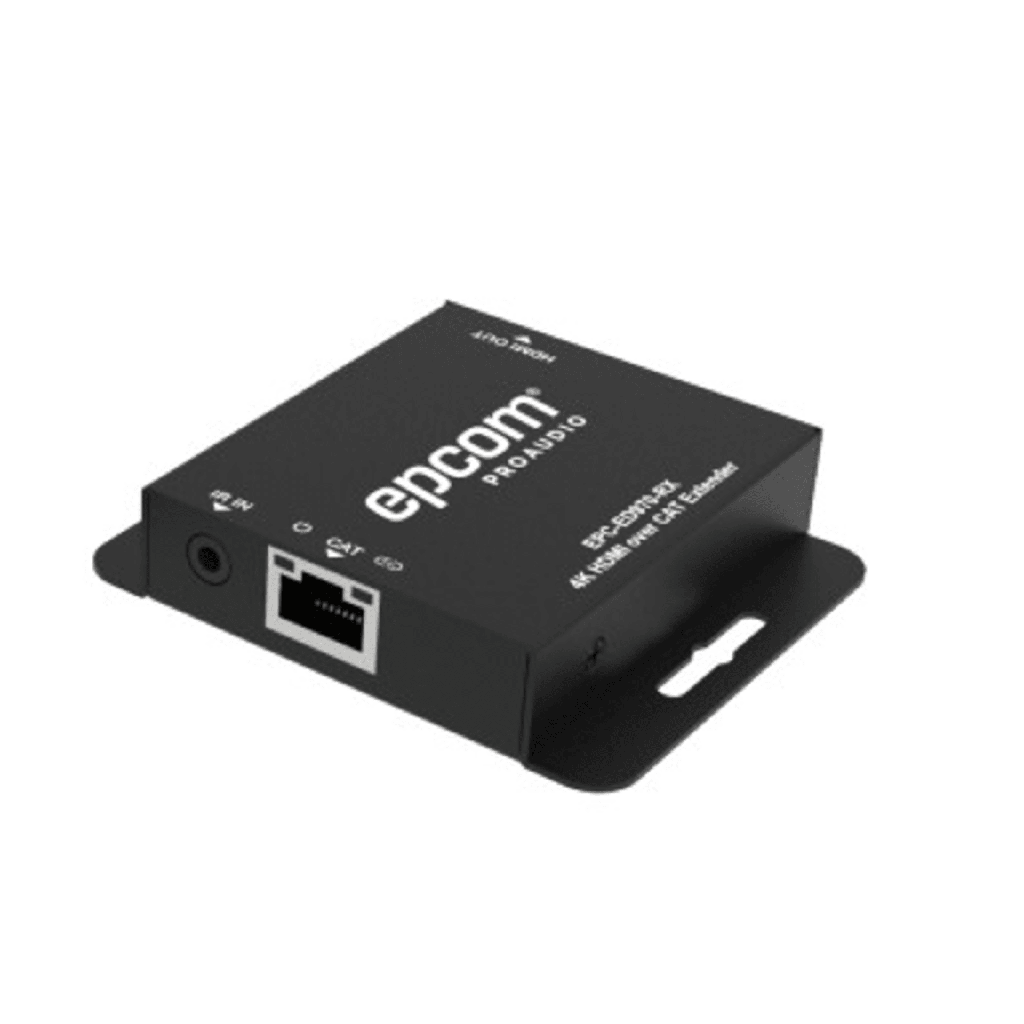 [EPCED970RX] Receptor HDMI Extensor | Compatible con EPC-ED970-TX, EPC-SP914C70-TX y EPC-SP918C70-TX | Transmisión hasta 70 m en 1080p y 40 m en 4K30 | Soporte HDCP 1.4 y DVI 1.0 | Conexión CAT5E/CAT6 | Control IR Unidireccional | Puerto Loop HDMI