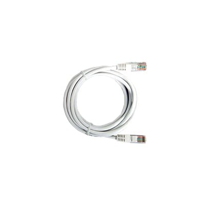[LP-UT3-050-WH] Cable de parcheo UTP Cat5e - 0.5 m - blanco