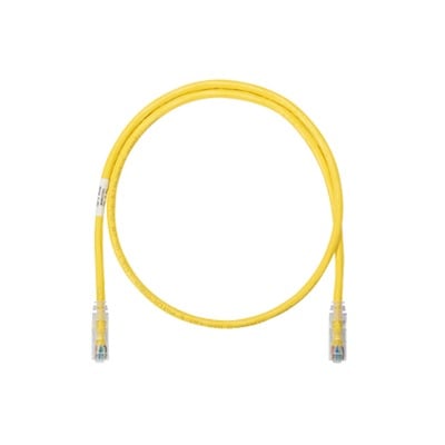 Cable de parcheo UTP Categoría 6, con plug modular en cada extremo - 3 m - Amarillo