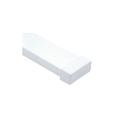 [PT-48-F] Tapa final blanca de PVC auto extinguible,  para canaleta PT48 (6190-01002)