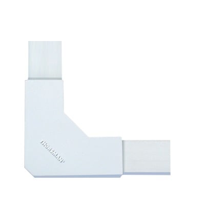 Sección en L blanco de PVC auto extinguible, para canaletas TMK1020, TMK1020SD, TMK1020CD (5130-02001)