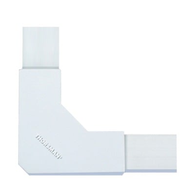 Sección en L color blanco de PVC auto extinguible, para canaleta TMK1720 (5230-02001)