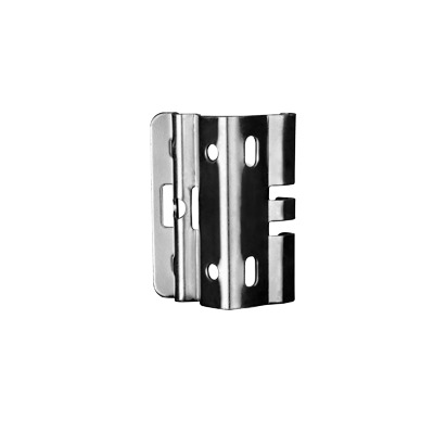 Mini clip automático, para unir tramos de charola, con acabado Electro Zinc