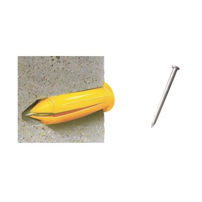 Kit de 20 taquetes y 20 clavos 1 para muro falso (1207-03230)
