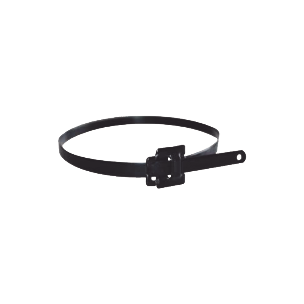 Cincho de acero inoxidable reusable de 9.5mm x 457mm (50pzs)