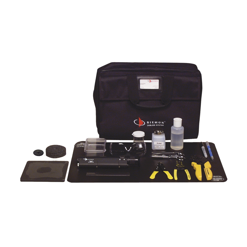 [FTERM-L2] Kit de herramientas LightSpeed para terminación de conectores de fibra óptica, ST/SC Monomodo o Multimodo