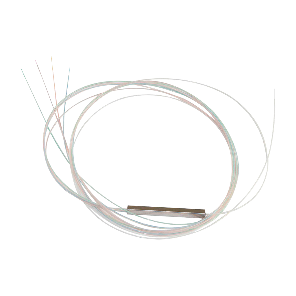 [PLC-104-S] Splitter (Divisor Óptico) tipo PLC, de 1x4, para fusión (sin conectores)