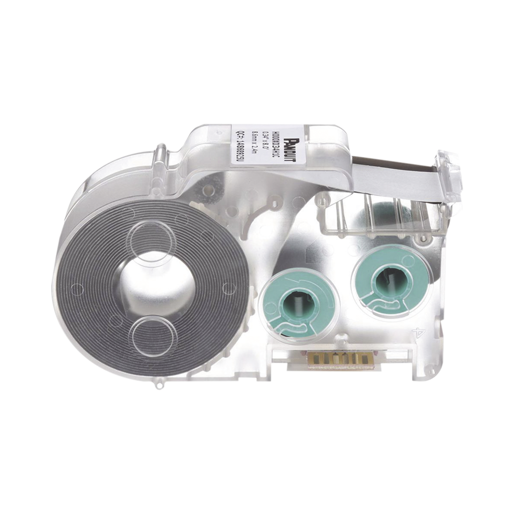 [S050X125VAC] Casete de 225 Etiquetas Autolaminadas de 12.7 x 31.8 mm, para Cables de 3 a 7.1 mm de Diámetro, Área de Impresión Color Blanco