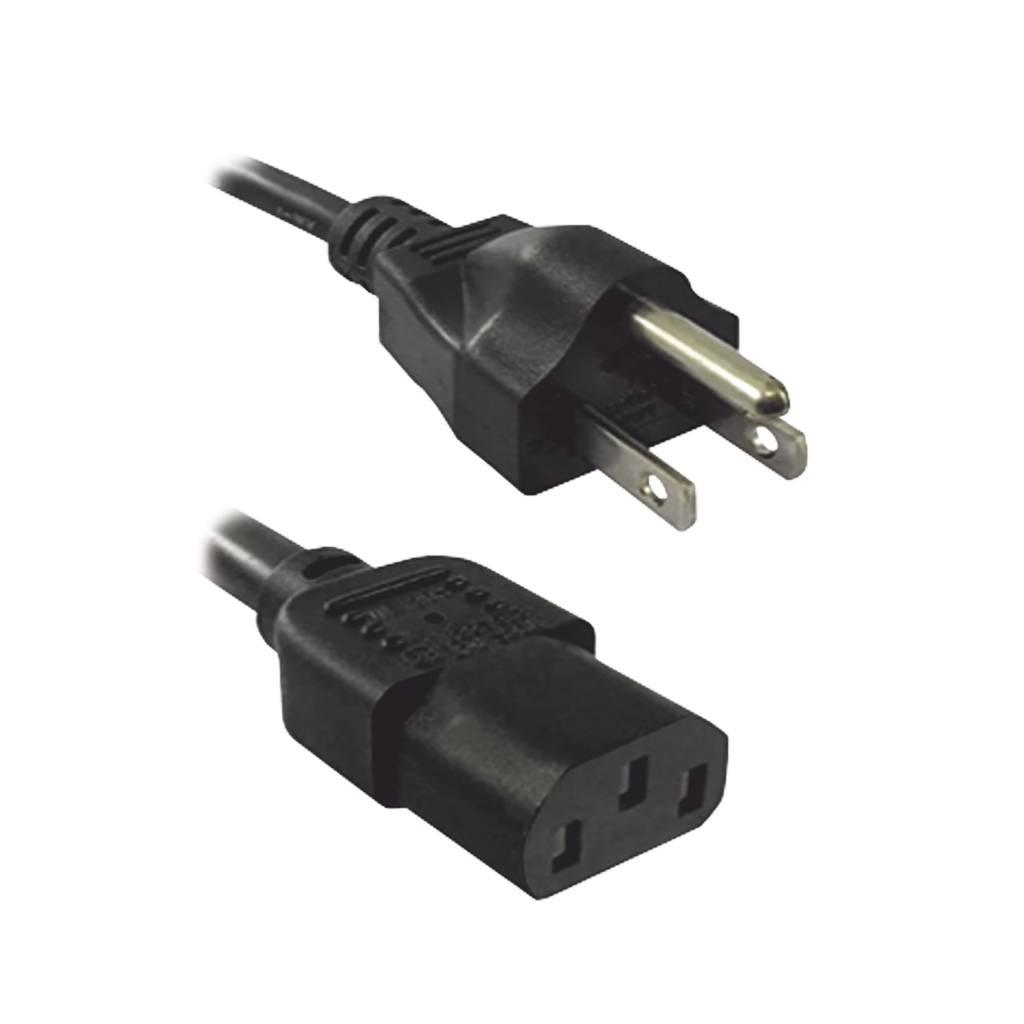 Cable de poder para contacto empotrable TH-CDE-USB-N, 10 A, 125 V