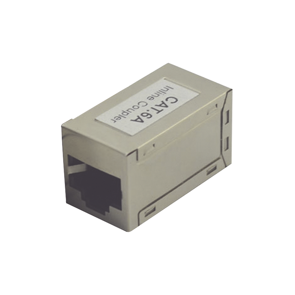 Acoplador STP Cat6A hembra RJ45 a RJ45 hembra