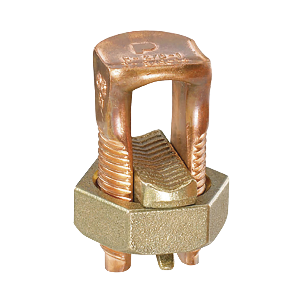 [SBC2/0-Q] Conector Mecánico de Puesta a Tierra, de Cobre, Para Cables de Calibre 2 a 2/0 AWG