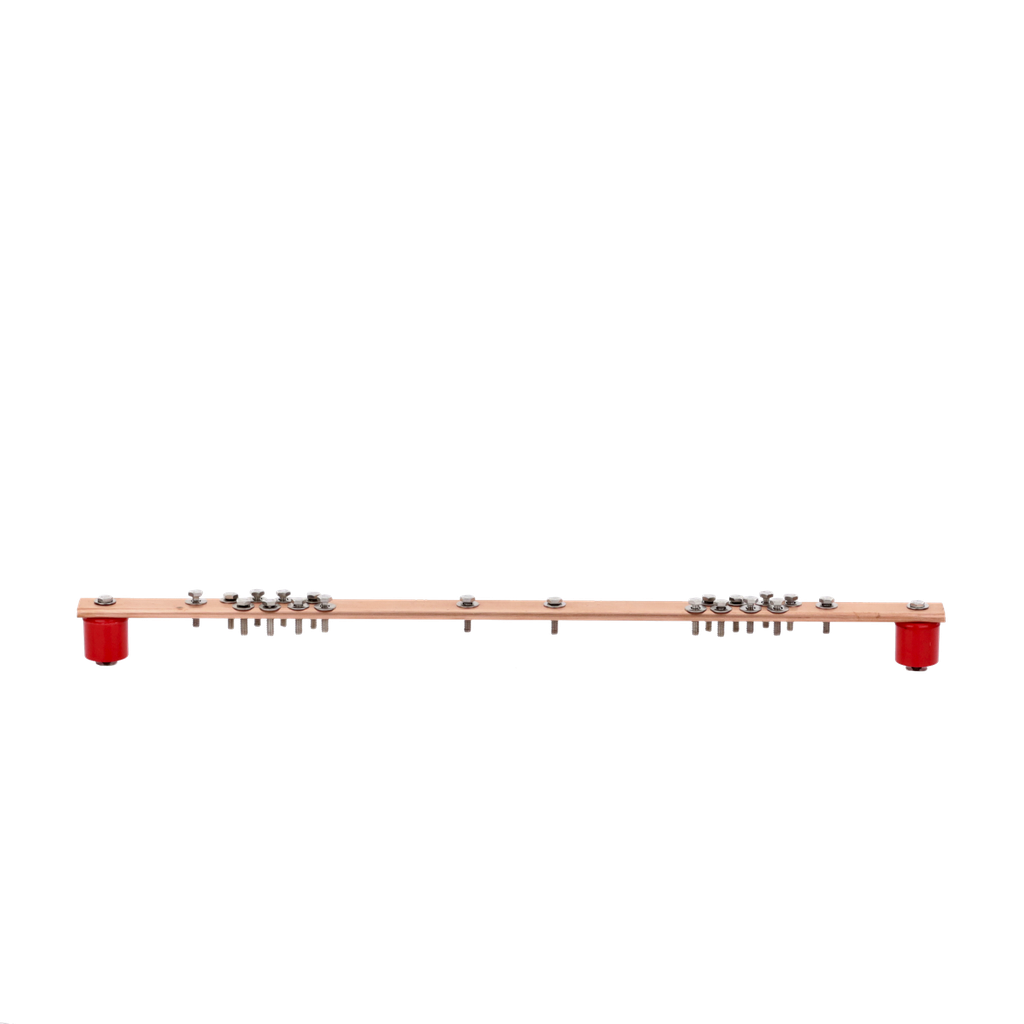 Barra de Distribución de Tierra Física para Montaje en Rack 19
