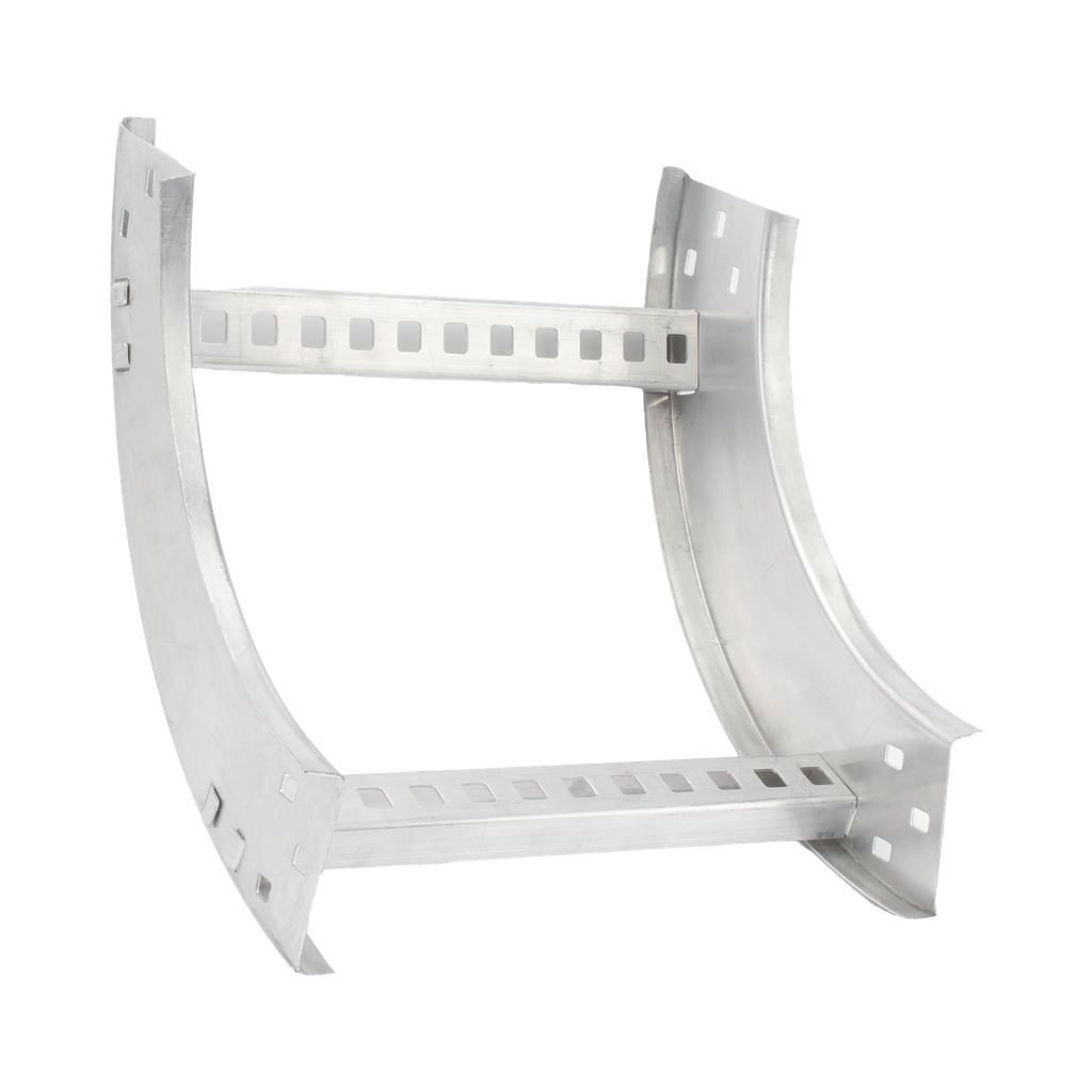 [CHVI908R8X12AK] Curva Vertical Interior de Aluminio de 90° Perfil Z / Peralte 3 1/4 / Ancho 12 / Radio 8 / Incluye Tornillería (CHVI90EZ314R8X12AK)