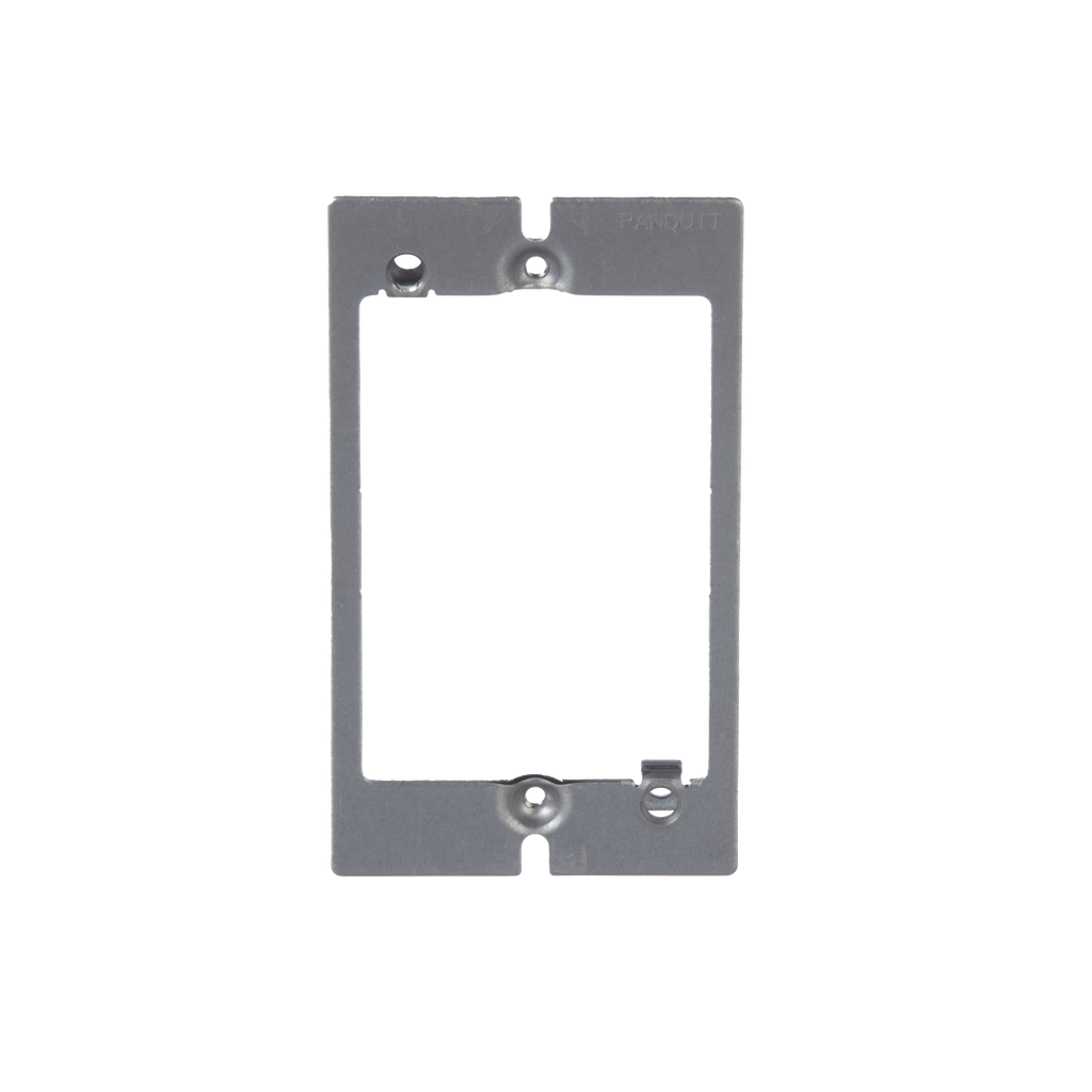 Adaptador de Placa de Pared, de Una Salida, Material CRS/Zinc