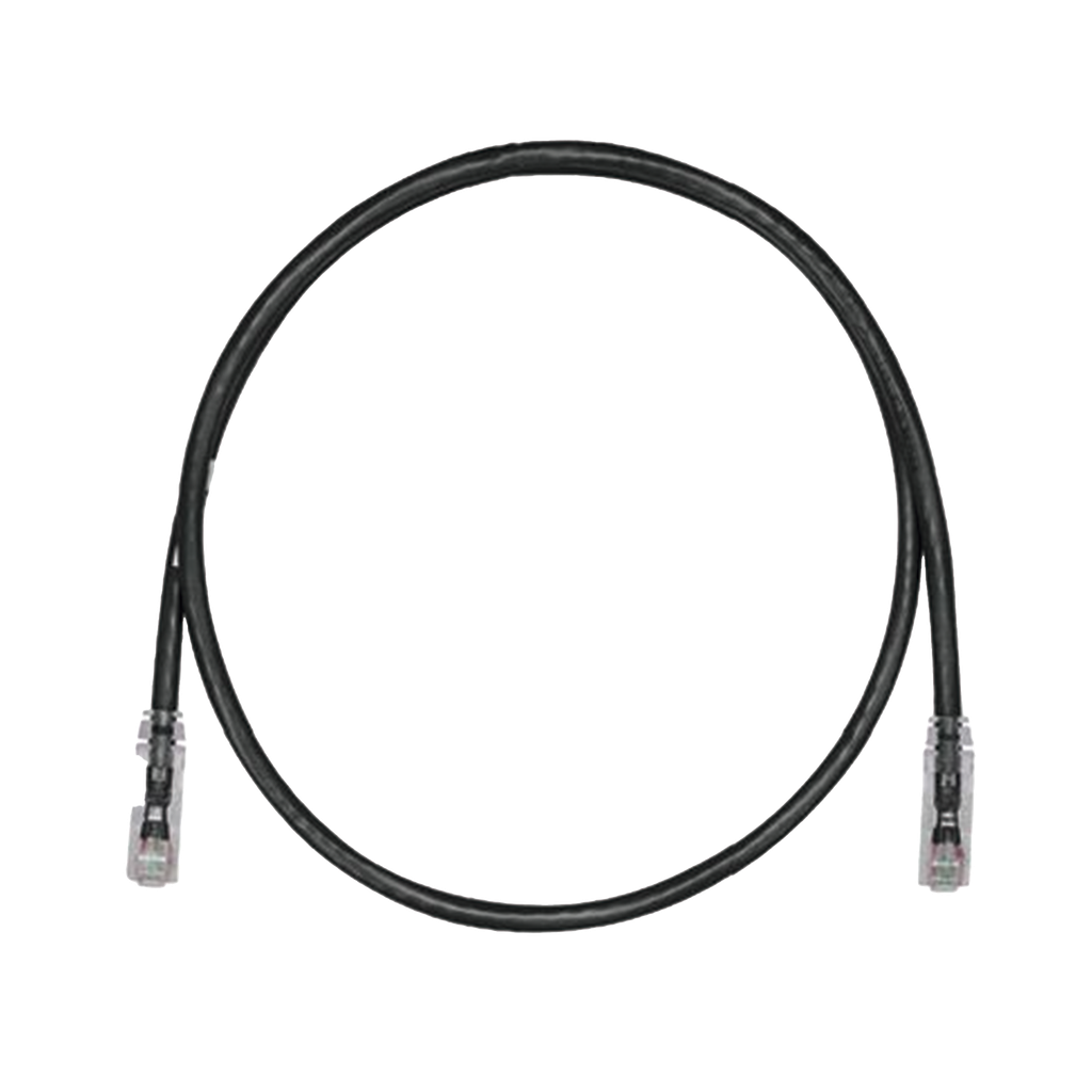 Cable de Parcheo TX6, UTP Cat6, 24 AWG, LSZH, Color Negro, 8 metros