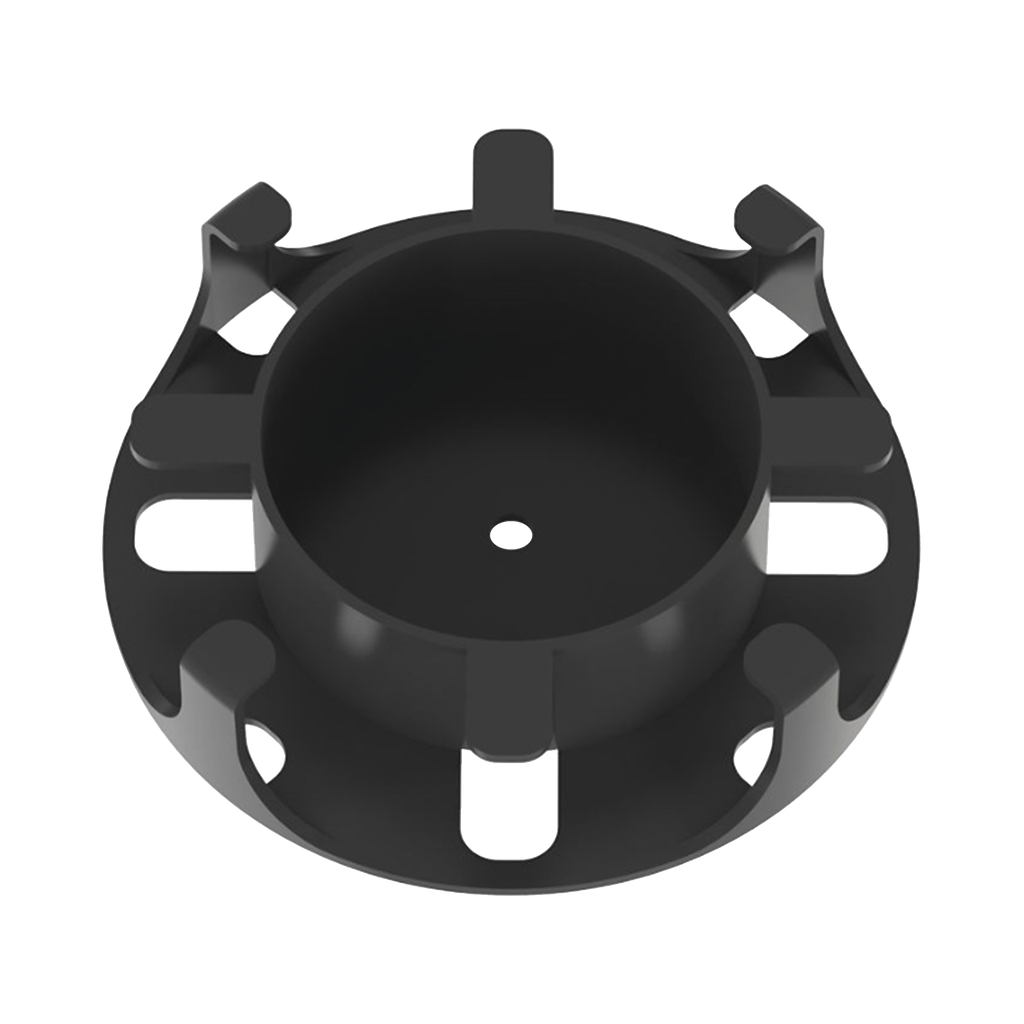 [FMS1] Administrador de Fibra Óptica en Paneles Opticom de 1 UR, Color Negro, 2 Piezas