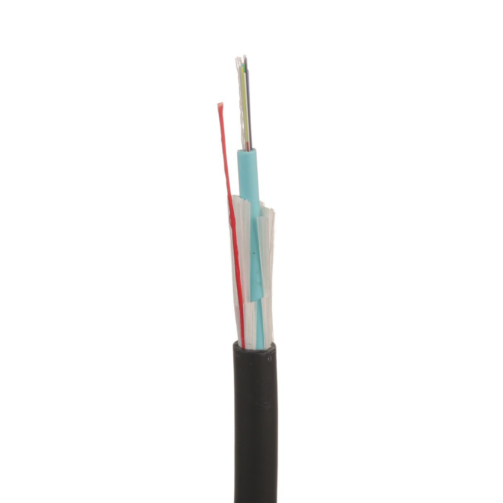 [FOCRZ12Y] Cable de Fibra Óptica de 12 hilos, Multimodo OM4 50/125 Optimizada, Interior/Exterior, Loose Tube 250um, No Conductiva (Dieléctrica), OFNR (Riser), Precio Por Metro