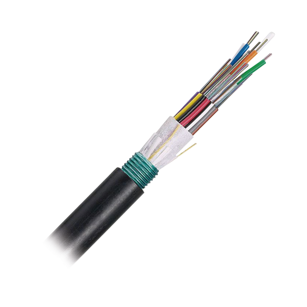 [FSWN912] Cable de Fibra Óptica de 12 hilos, OSP (Planta Externa), Armada, 250um, Monomodo OS2, Precio Por Metro