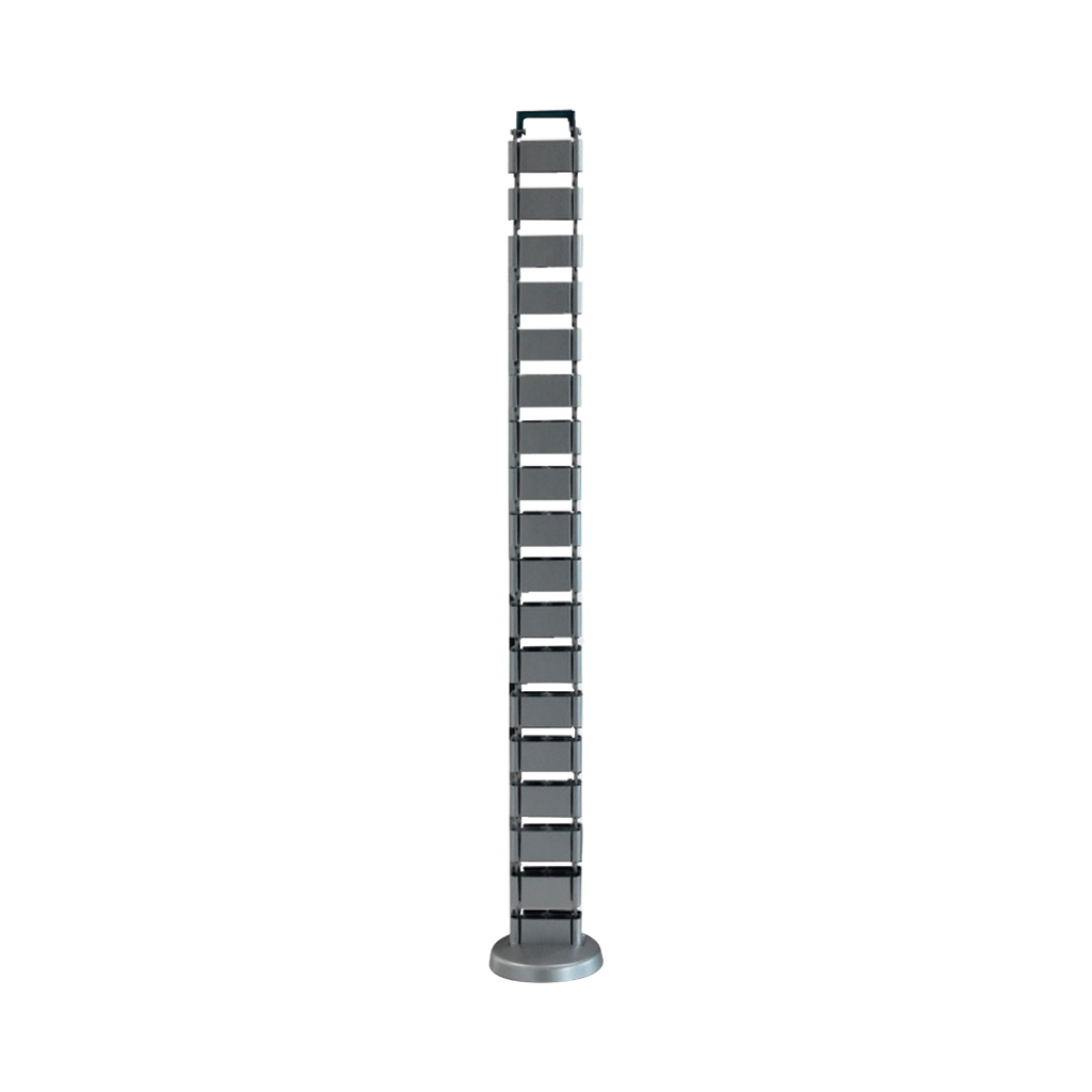 [ORG-VERT] Organizador de cables vertical articulado, ideal para llevar los cables del piso a mesa o a la cubierta del escritorio de manera segura