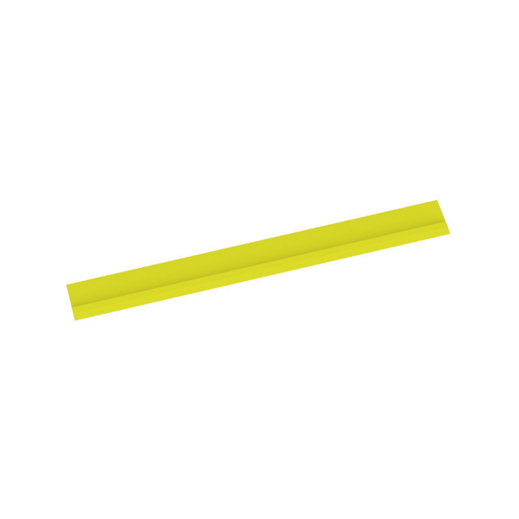 [FRHC12YL6] Tapa Con Bisagra a Presión Para Canaleta FiberRunner? FR12X4YL6, de PVC Rígido, Color Amarillo, 1.8 m de Largo